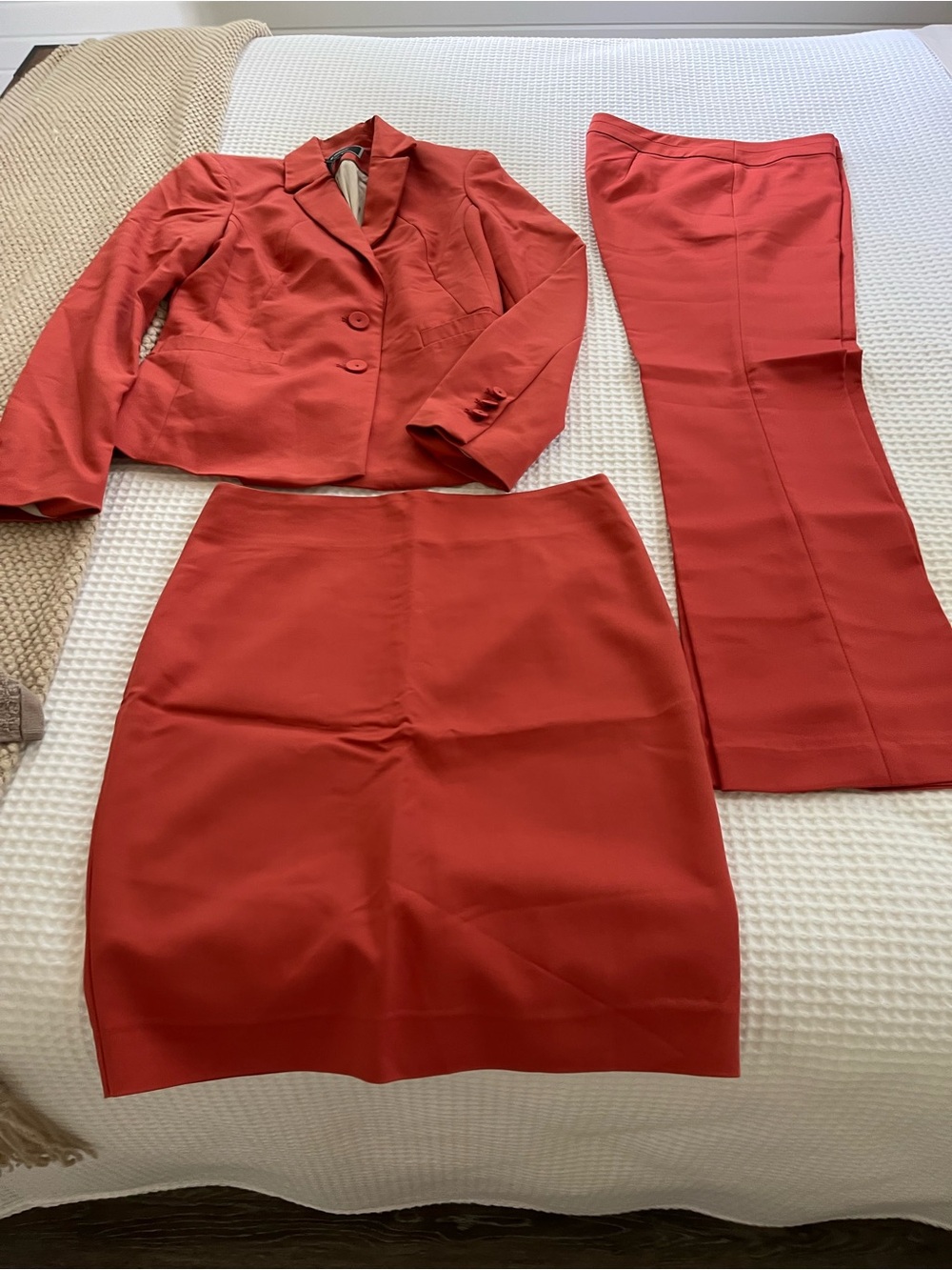 le chateau Red Pencil Skirt